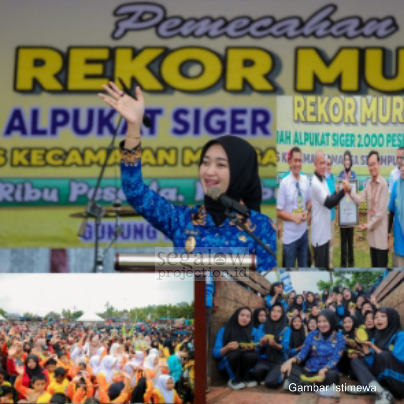 2.000 Warga Pecahkan Rekor MURI Makan Alpukat Siger: Lampung Timur Ukir Sejarah Nasional!