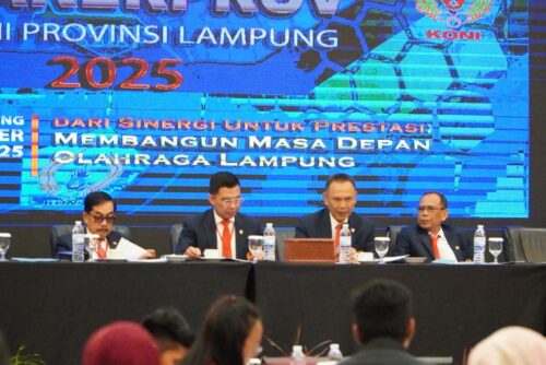 Empat Cabor Baru, Menambah Keanggotaan KONI Lampung Menjadi 98 Anggota