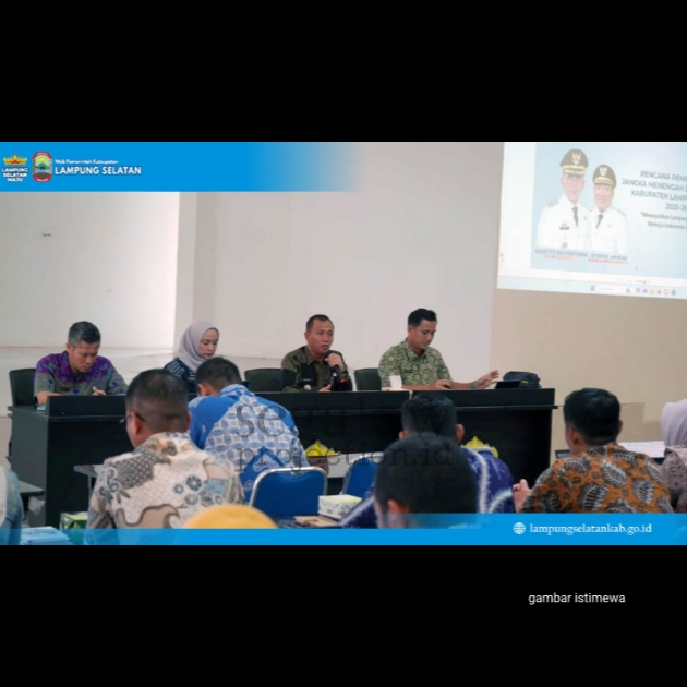 Pemkab Lampung Selatan Matangkan RPJMD 2025–2029: Wujudkan Lampung Selatan Maju Menuju Indonesia Emas 2045