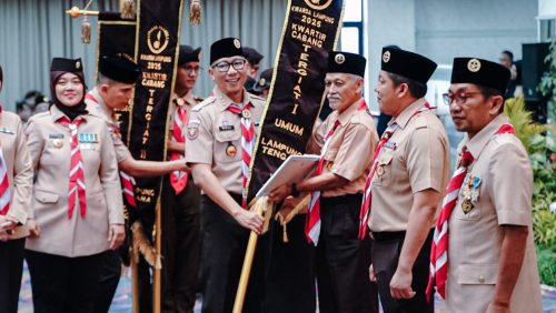 Kamabida Kwarda Pramuka Lampung, Rahmat Mirzani Djausal, Ajak Kepengurusan Baru Kwarda Pramuka Lampung Perkuat Peran Organisasi