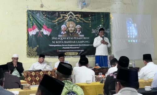 PCNU Gelar Halaqoh Kyai Pesantren se-Kota Bandar Lampung Bahas Peran Keagamaan dan Kebangsaan Pesantren