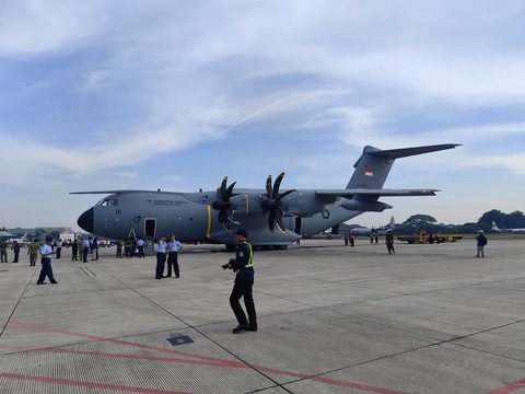 Pesawat Airbus A400M Tiba di Indonesia, Perkuat Armada Angkut TNI AU