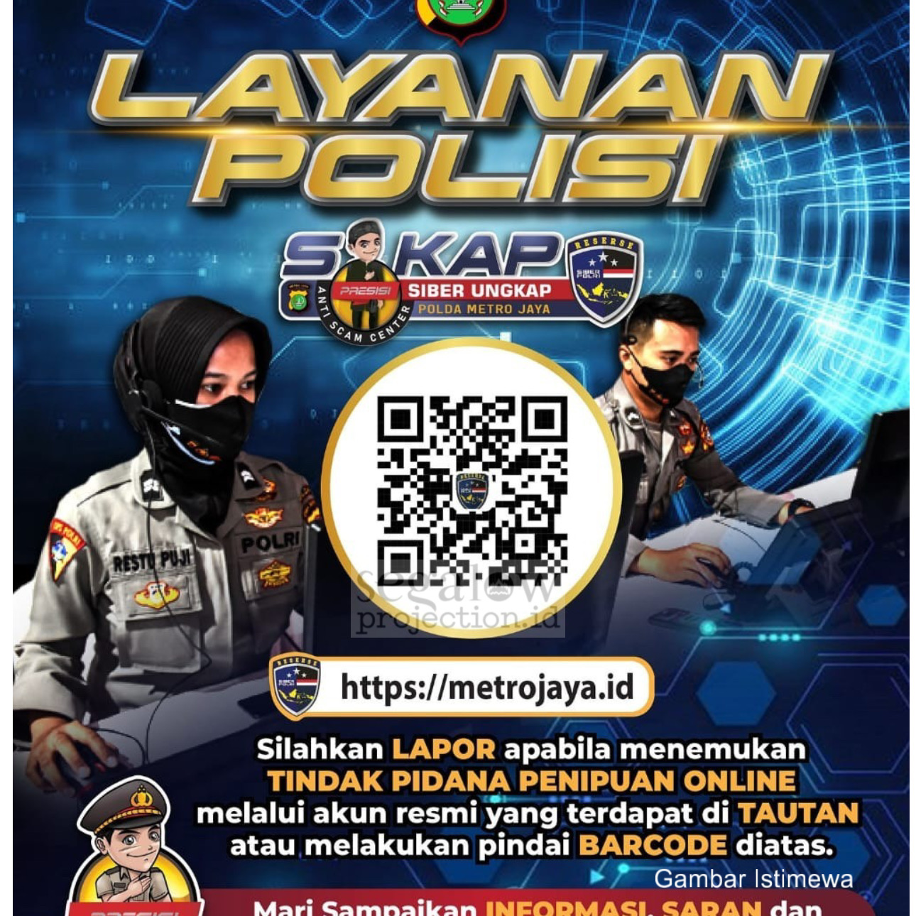 POLDA METRO JAYA LUNCURKAN APLIKASI SIKAP, PEMBLOKIRAN REKENING PENIPUAN ONLINE BISA DALAM 15 MENIT