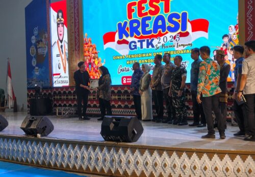 Festival Kreasi GTK 2025 Resmi Dibuka, Pemkot dan Pemprov Lampung Dorong Guru Inovatif dan Generasi Emas