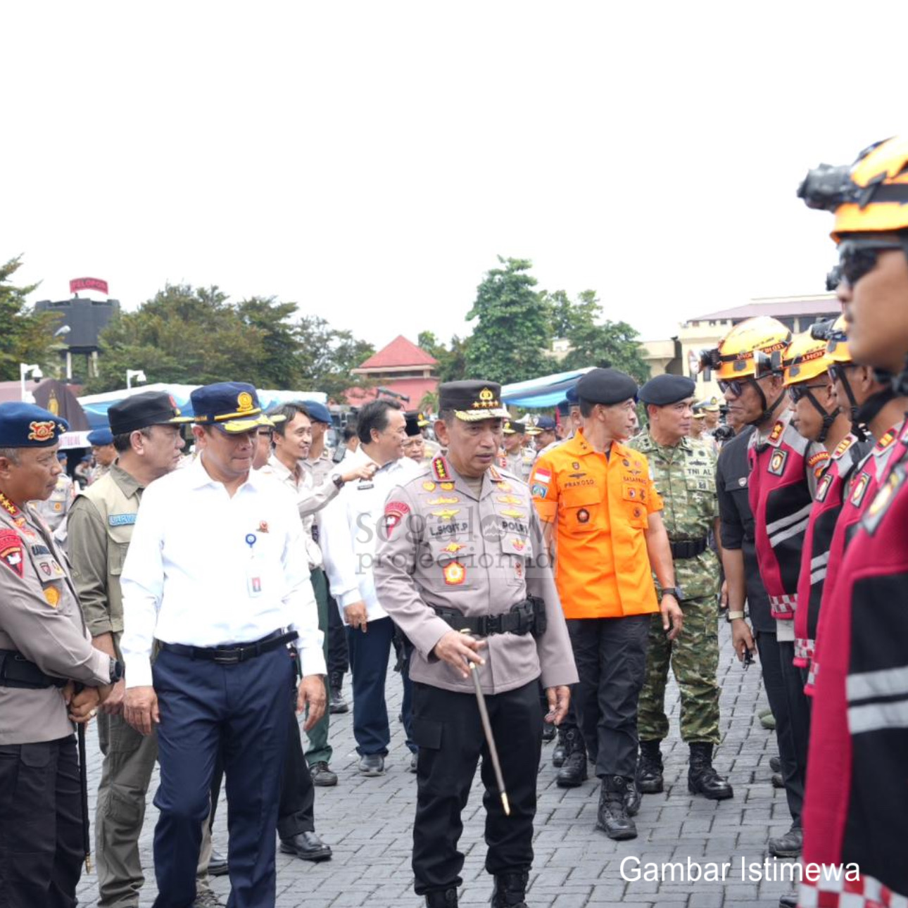 KAPOLRI TEKANKAN SINERGI NASIONAL DALAM TANGGAP DARURAT BENCANA