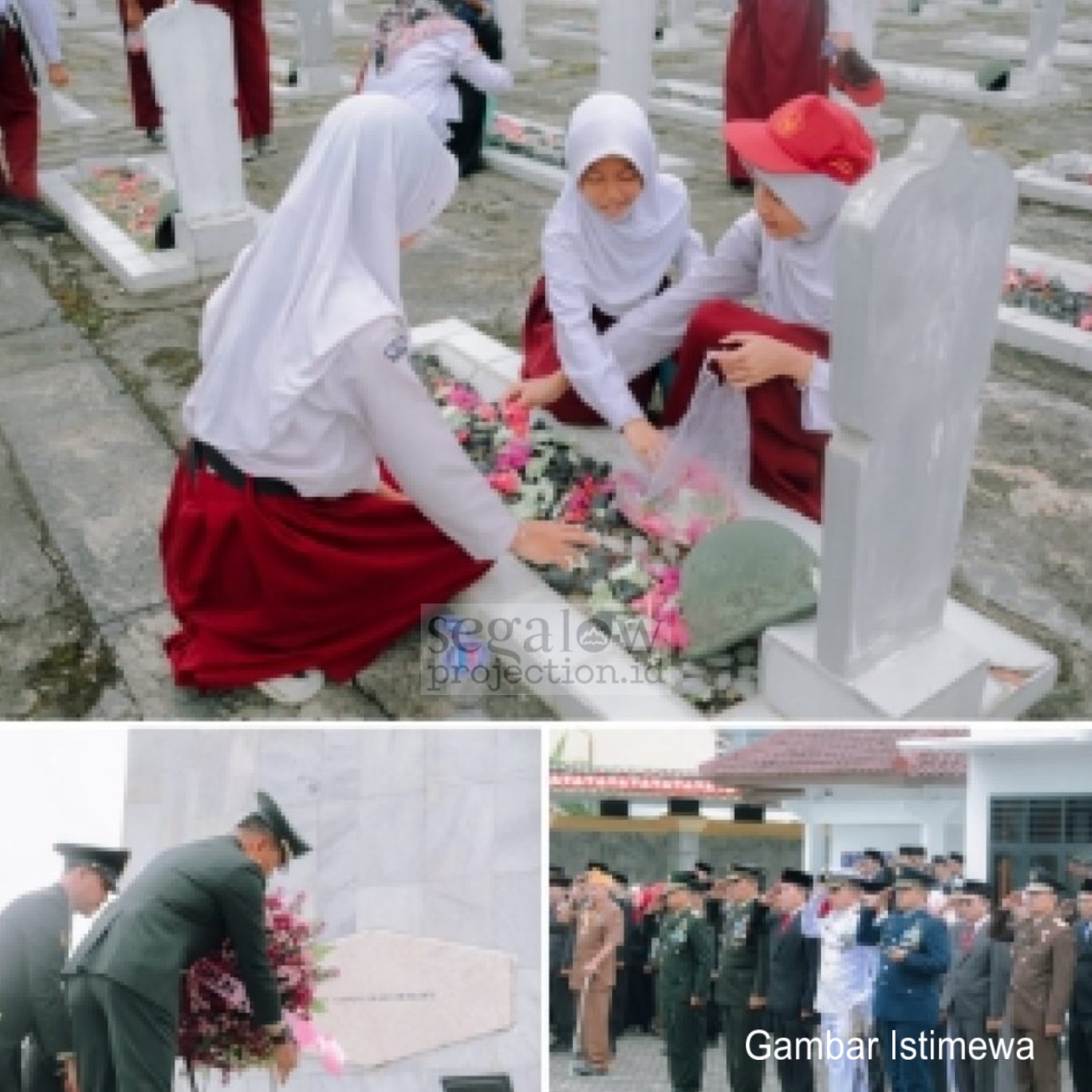 Upacara Ziarah di TMP Tanjung Karang, Wujud Penghormatan kepada Para Pahlawan Bangsa
