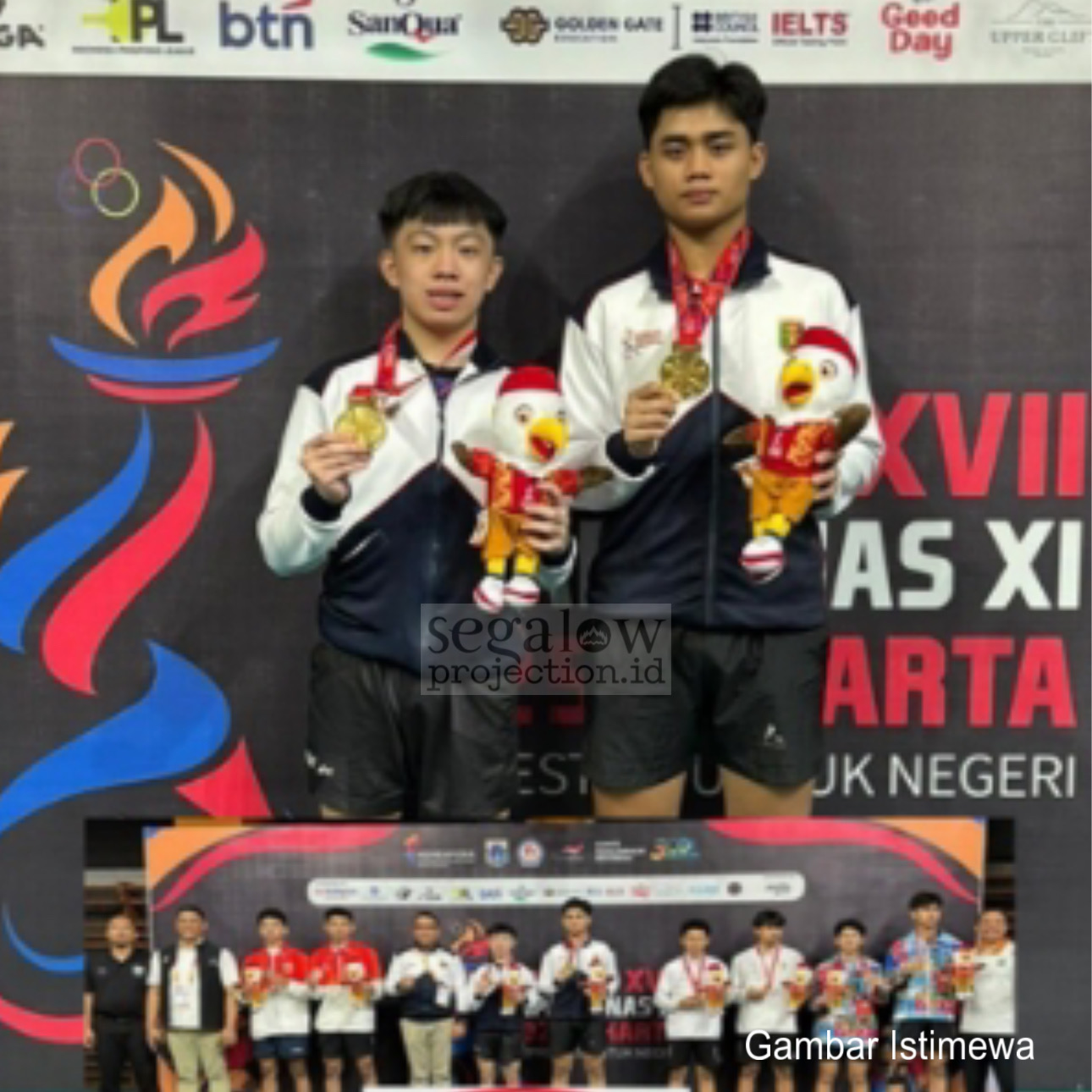 Setelah 36 Tahun, Tenis Meja Lampung Akhirnya Rebut Emas POPNas XVII!