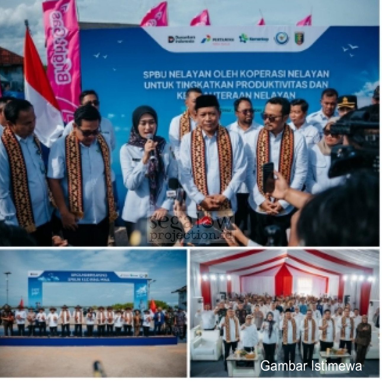 SPBN di Lampung Timur Jadi Model Nasional Kemandirian Energi Nelayan