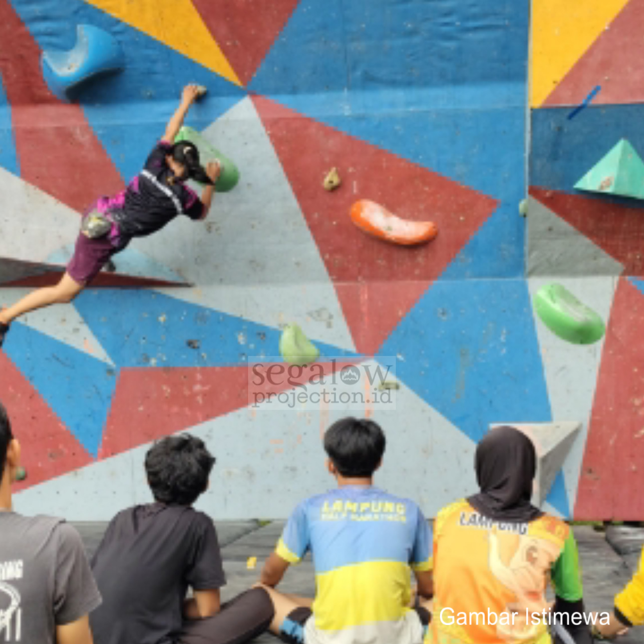 14 Atlet Panjat Tebing Lampung Jalani Seleksi Ketat Menuju Kejurnas Semarang 2025