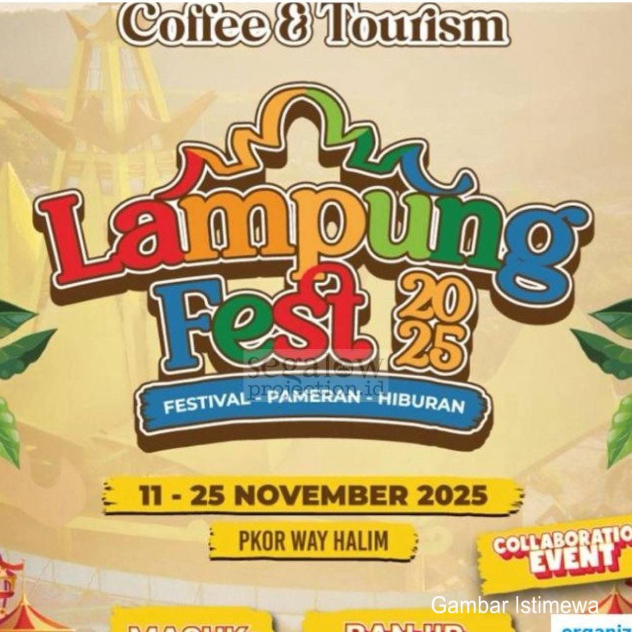Lampung Fest 2025 Tanpa APBD, Sinergikan Dua Kekuatan Ekonomi Daerah: Kopi dan Pariwisata