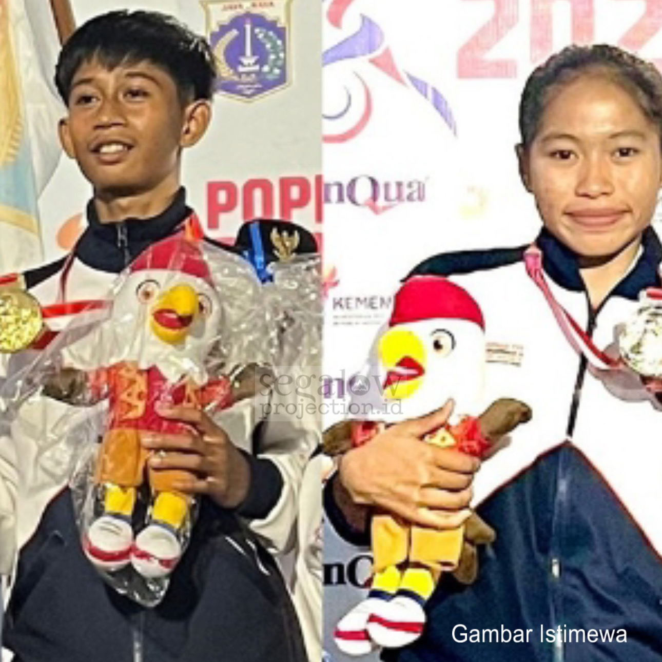 Dua Atlet Lampung Peraih Emas POPNas Bela Indonesia di 17th SEA Athletics Championships 2025