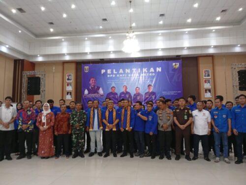 Pengurus KNPI Metro 2025–2028 Dilantik, Wali Kota Minta Pemuda Tak Hanya Sibuk Seremoni