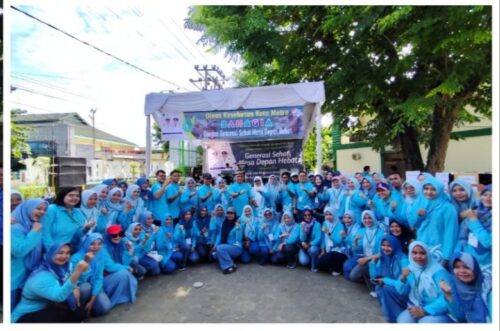 Generasi Sehat Masa Depan Hebat, Dinas Kesehatan Kota Metro Peringati Hari Kesehatan Nasional Ke-61