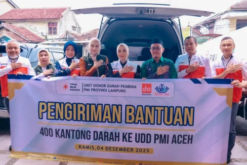 Purnama Wulan Sari Lepas Pengiriman Bantuan Kemanusiaan untuk Korban Bencana di Aceh, Sumut, dan Sumbar
