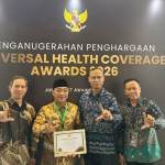 Lampung Selatan Raih UHC Award 2026, Komitmen Jaminan Kesehatan Masyarakat Diapresiasi