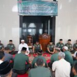 Hikmah Isra Mi’raj, Danrem 043/Garuda Hitam Ajak Prajurit Jadikan Shalat Sumber Kekuatan Moral