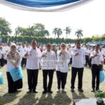 PEMPROV LAMPUNG SALURKAN BANTUAN MELALUI KORPRI RAMADAN BERBAGI PASAR MURAH DAN BAZAR UMKM