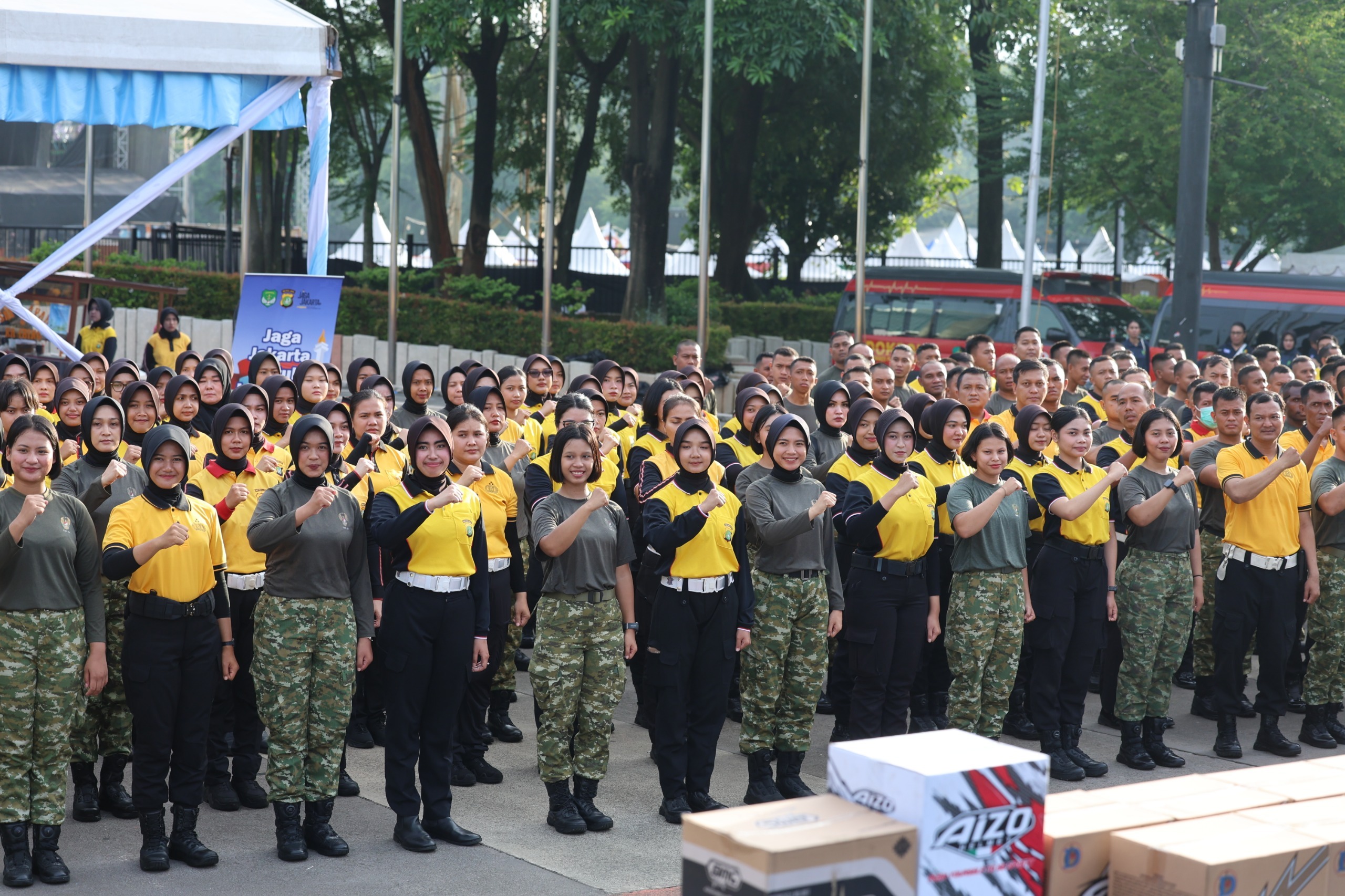 SINERGI TNI-POLRI DI JAKARTA DIPERKUAT LEWAT OLAHRAGA BERSAMA