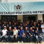 PWI Lampung Kunjungi PWI Metro, Gelar Halalbihalal di Bumi Sai Wawai