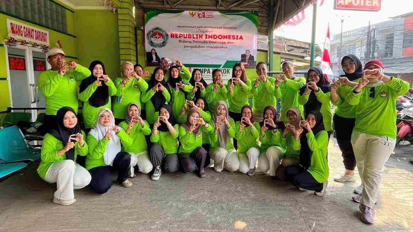 Meriahkan HUT RI Ke – 81 PERSADIN FUN Digelar, Kegiatan Olahraga dan Pengabdian Masyarakat