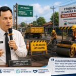 Jalan RA Basyid Jati Agung Segera Diperbaiki, Pemkab Lampung Selatan Alokasikan Rp1,13 Miliar