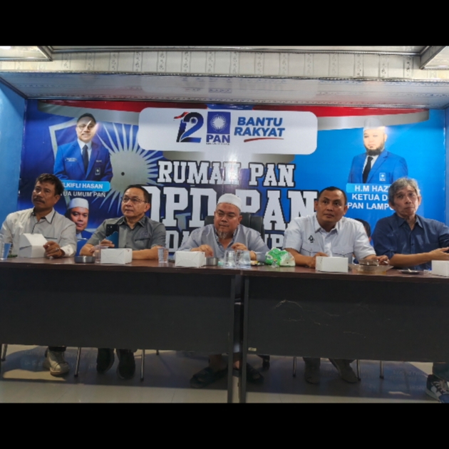 KETUA PAN BANDAR LAMPUNG BANTAH ISU PENGGEREBEKAN EH, SEBUT FITNAH